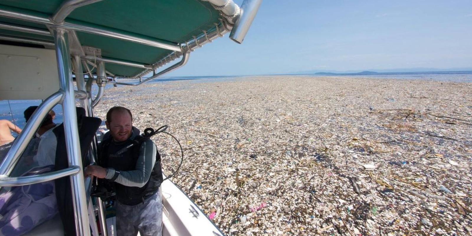 As Imagens Que Mostram O Gigantesco Mar De Lixo No Caribe